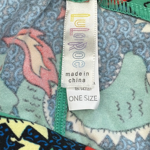 LuLaroe Dragon Leggings. OS - Picture 5 of 7
